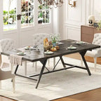 Farmhouse Dining Table for 6-8 People