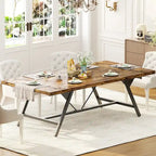 Farmhouse Dining Table for 6-8 People