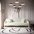  Velvet Sofa - 96W x 36.2D x 34.3H - 96W x 36.2D x 34.3H