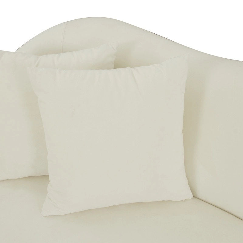 Velvet Sofa - 96W x 36.2D x 34.3H - 96W x 36.2D x 34.3H
