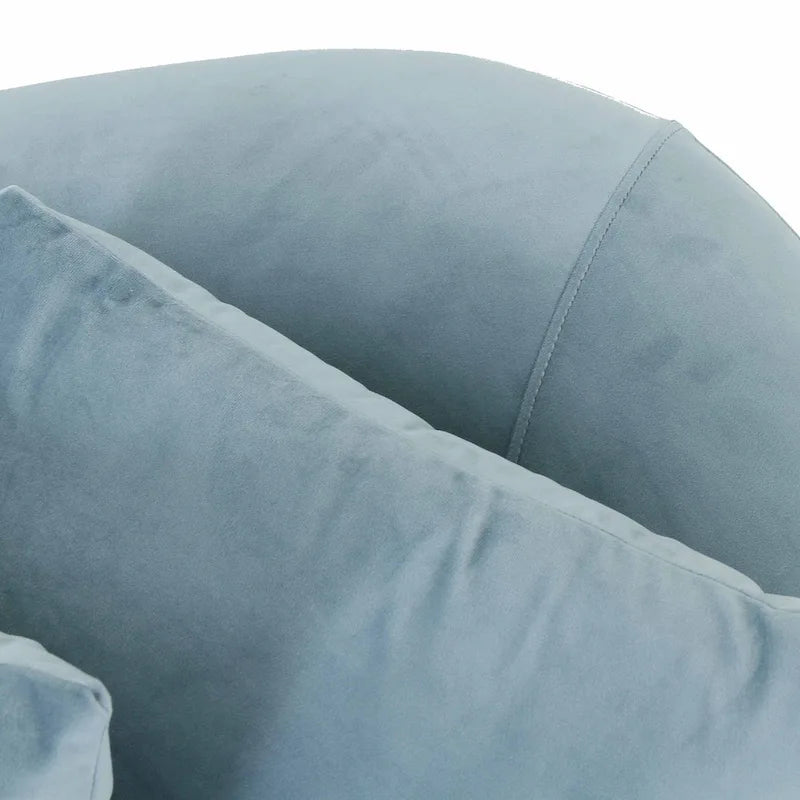 Velvet Sofa - 96W x 36.2D x 34.3H - 96W x 36.2D x 34.3H