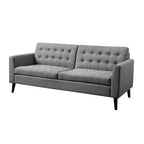 Estrella Multicolor Tufted Square Arm Loveseat, 68W x 33D x 33H in
