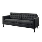 Estrella Multicolor Tufted Square Arm Loveseat, 68W x 33D x 33H in
