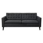 Estrella Multicolor Tufted Square Arm Loveseat, 68W x 33D x 33H in