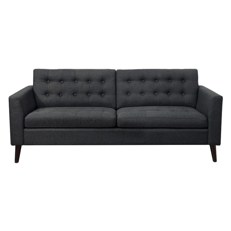 Estrella Multicolor Tufted Square Arm Loveseat, 68W x 33D x 33H in