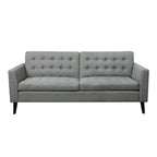 Estrella Multicolor Tufted Square Arm Loveseat, 68W x 33D x 33H in