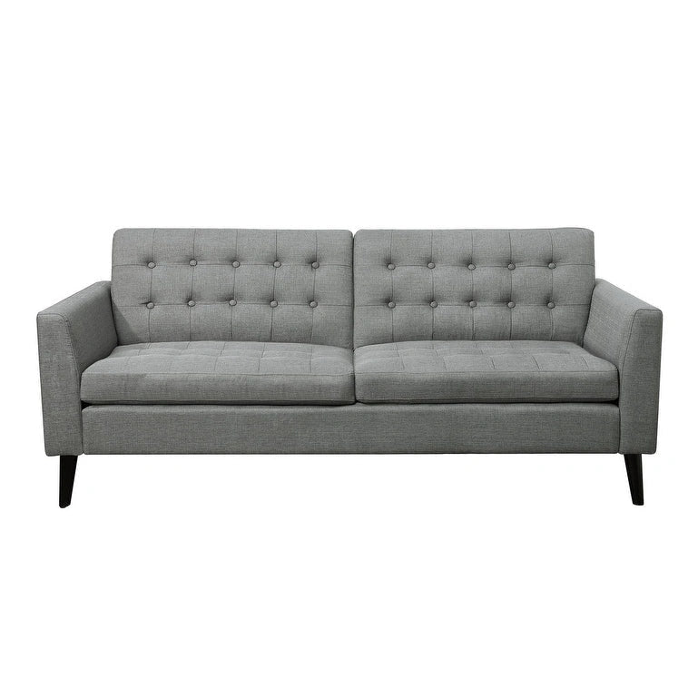 Estrella Multicolor Tufted Square Arm Loveseat, 68W x 33D x 33H in