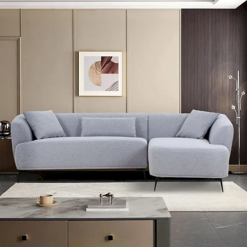  102 L Shape Sectional Sofa Couch