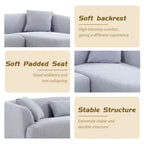 102 L Shape Sectional Sofa Couch