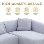 102 L Shape Sectional Sofa Couch
