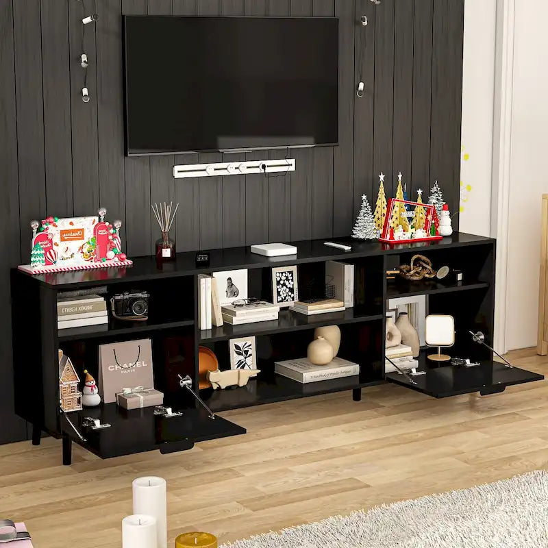 Electric Fireplace and TV Stand Combo
