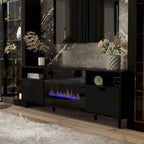 Electric Fireplace and TV Stand Combo