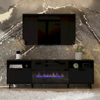 Electric Fireplace and TV Stand Combo