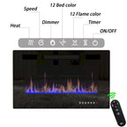 Electric Fireplace and TV Stand Combo