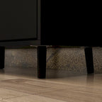Electric Fireplace and TV Stand Combo