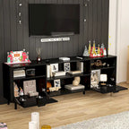 Electric Fireplace and TV Stand Combo