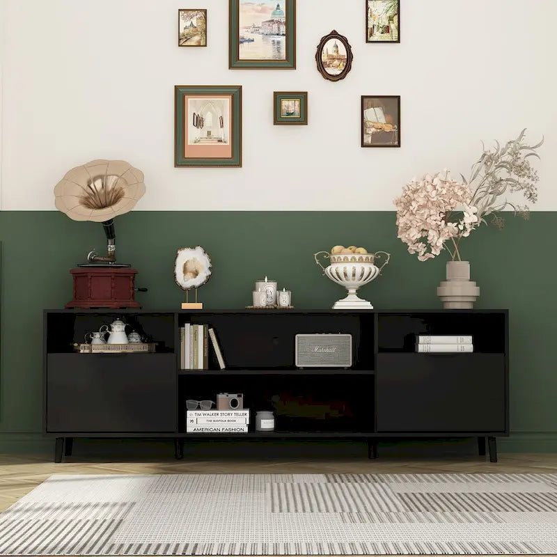 Electric Fireplace and TV Stand Combo