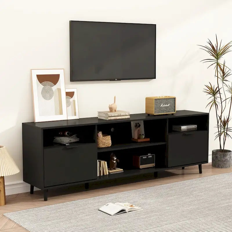 Electric Fireplace and TV Stand Combo
