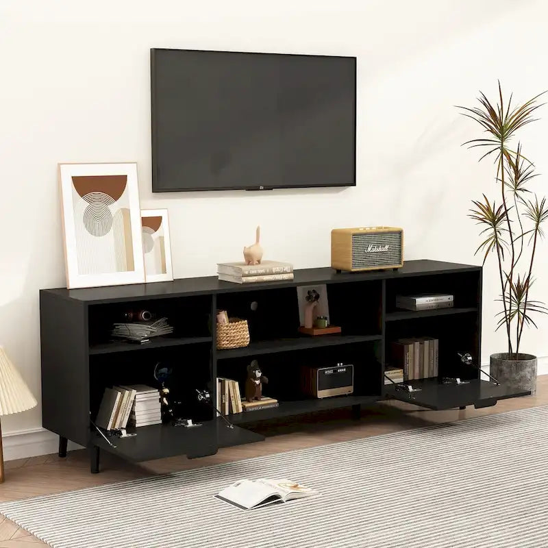 Electric Fireplace and TV Stand Combo