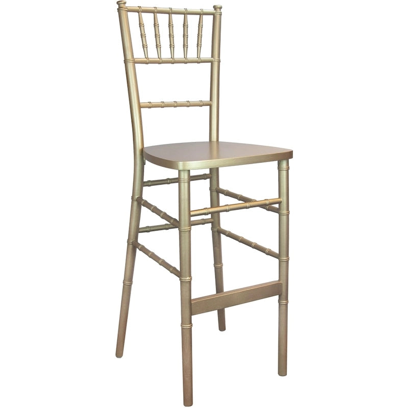 Stackable Solid Beechwood Chiavari Bar Stools
