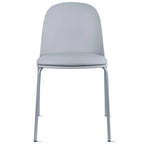 Set of 2 Plastic Eiffel Molded Shell Retro Dining Chairs Accent For Living Room Kitchen Chrome Desk Designer Office