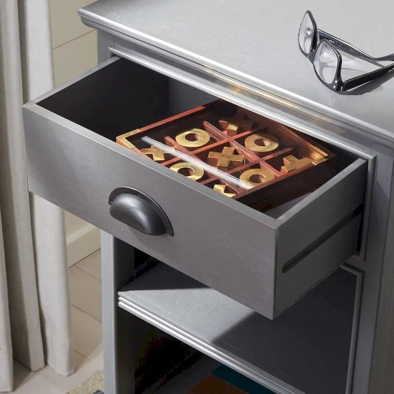 Storage Side Table — 17.7 x 13.8 x 29.9 in (W18 x D14 x H30)