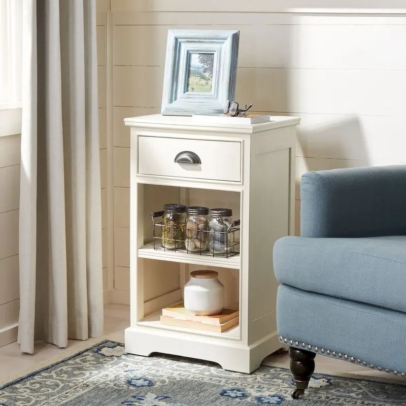 Storage Side Table — 17.7 x 13.8 x 29.9 in (W18 x D14 x H30)