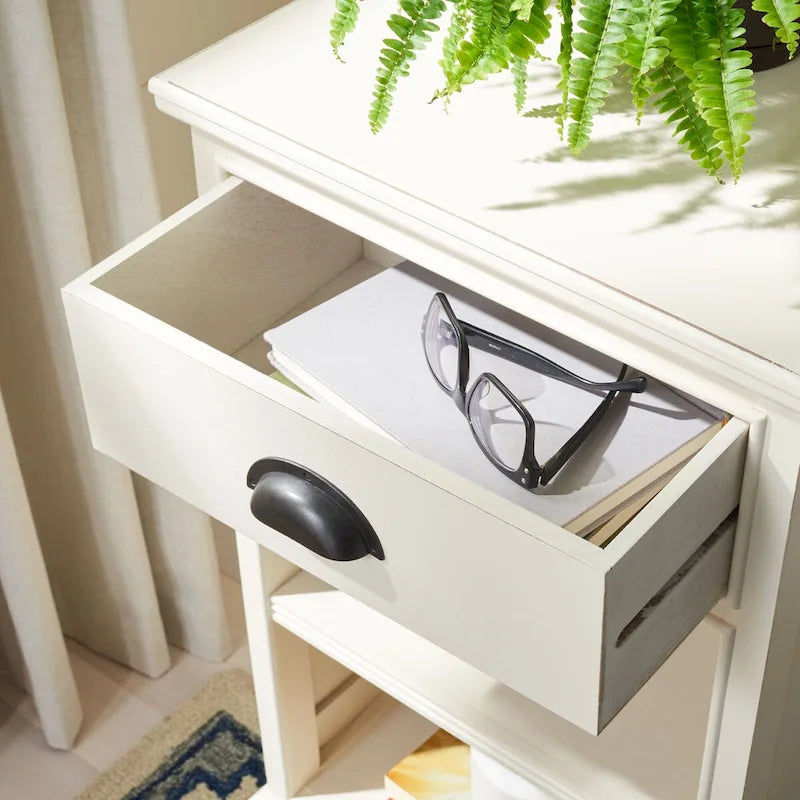 Storage Side Table — 17.7 x 13.8 x 29.9 in (W18 x D14 x H30)