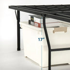 Steel Mattress Foundation with 13 in. Under-Bed Storage (Twin XL, up to 1500 lbs)