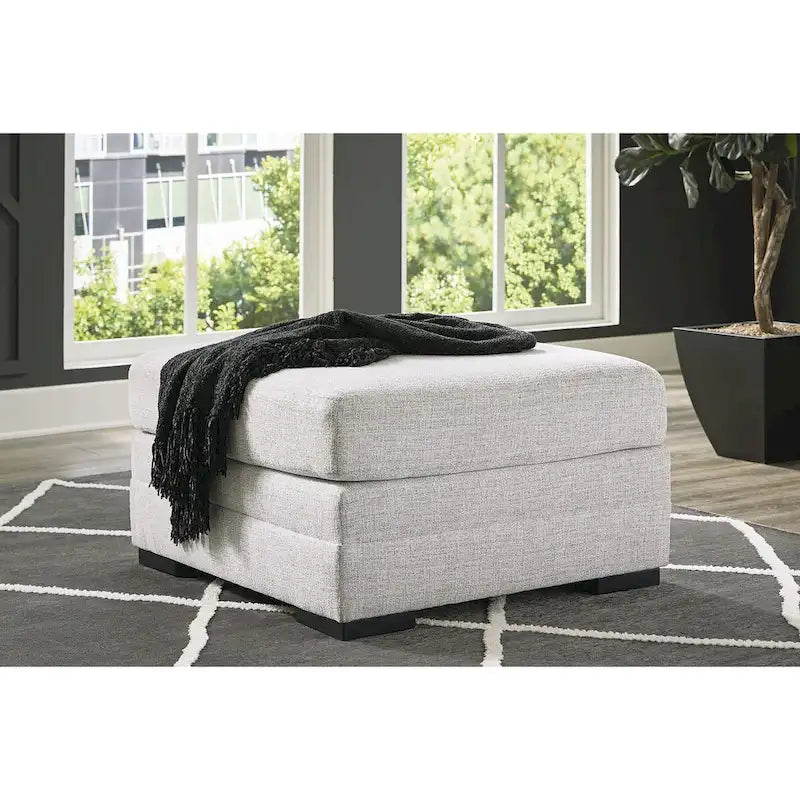  Koralynn Off White Oversized Accent Ottoman
