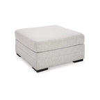 Oversized Accent Ottoman with Performance Fabric