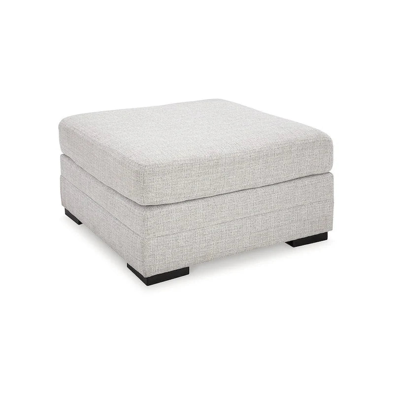 Oversized Accent Ottoman with Performance Fabric