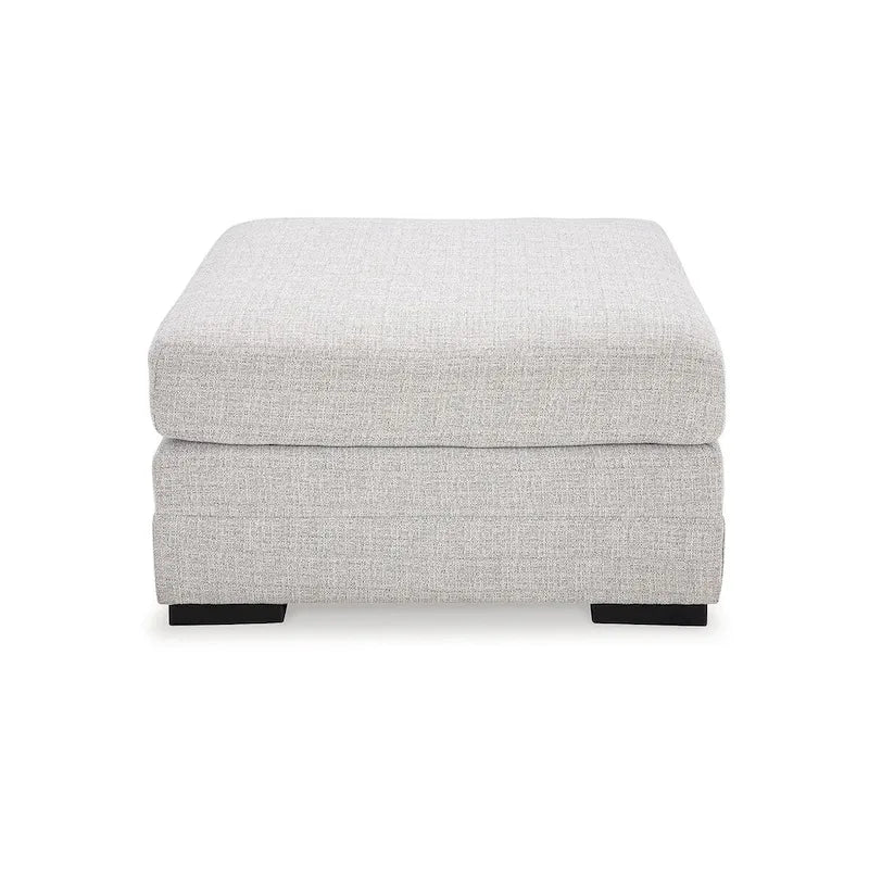 Oversized Accent Ottoman with Performance Fabric